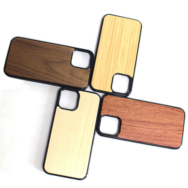 Real Wood Cover Case for iPhone 13 11 14 15 Pro Max Genuine Wood TPU Phone Case for iPhone 12 Pro Max Cover