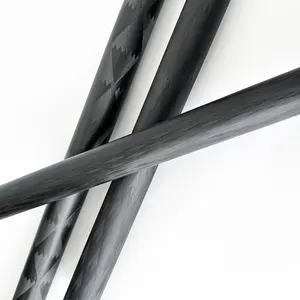 Buy high strength custom 1k carbon fiber tube rods for fishing