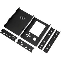 Pièces de recourbement faites sur commande de tôle de produit en acier avec la surface de revêtement de poudre noire