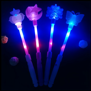 Hot Bán Led <span class=keywords><strong>Magic</strong></span> Fairy Wand và nhấp nháy bướm vương miện dính cho Halloween tốt nghiệp trở lại trường học Diwali bên - Product Image 1