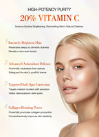 Sérum Visage Neutriherbs Marque Privée Anti-Taches, Éclaircissant et Illuminateur, Boostant le Collagène, 20% Vitamine C Plus
