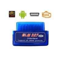 Lecteur de code de diagnostic automobile ELM327 pour interface BT OBD2 V2.1