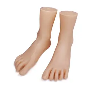 Plastic Foot Mannequin Display socks/shoes feet mannequin Model