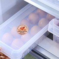 Autocollant personnalisé avec logo, étiquette ronde pour carton d'œufs frais de la ferme, étiquette adhésive imperméable pour emballage, étiquette pour pot à épices, autocollant en vinyle fait main