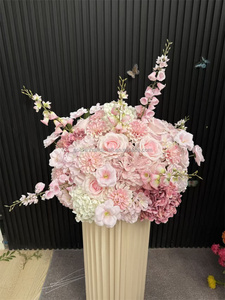 <strong>Light</strong> Pink Hanging <strong>Rice</strong> Greenery Flowers Hot Pink Centerpiece Arrangement Plants Greenery Garland Wild Flower - Product Image 5