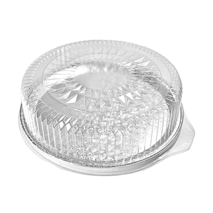 ถาดฟอยล์อลูมิเนียมลายนูนสำหรับใส่อาหารแบบแบน ขนาด 12 14 16 18 นิ้ว มาตรฐาน EU Pack OEM เกรดอาหาร พร้อมฝาพลาสติก PP - Product Image 2