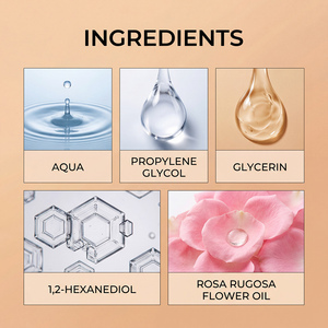 Perfume en aceite roll-on de 10 ml para mujer, aroma floral de rosa elegante, fragancia mini portátil de bolsillo para viajes, para uso diario y <span class=keywords><strong>citas</strong></span>. - Product Image 5