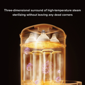 Calentador <span class=keywords><strong>de</strong></span> <span class=keywords><strong>Biberones</strong></span> Eléctrico Multifuncional Babytop, Esterilizador, <span class=keywords><strong>Dispensador</strong></span> <span class=keywords><strong>de</strong></span> Fórmula para Bebés con Temperatura Constante para la Alimentación del Bebé - Product Image 6