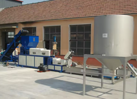 Machine de granulation de plastique de haute qualité pour le recyclage du PP, PE, PET, LDPE, HDPE, machine de fabrication de granulés de plastique