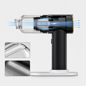 OEM ODM 6000Pa Cordless Handheld <b>Car</b> Vacuum Cleaner 7.4V 50W Portable 3-in-1 Vacuum <b>Blower</b> Inflator Type-C Rechargeable - Product Image 5