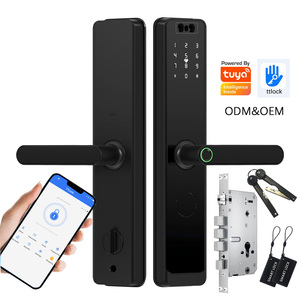 Thông minh khóa cửa Wifi với 3D nhận dạng khuôn mặt tuya App từ xa mở Khóa cảm ứng sinh trắc học vân tay khóa mật khẩu khóa kỹ thuật số - Product Image 3