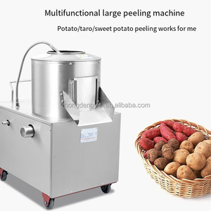 Máquina Peladora de Patatas Pequeña para Cocina y Cantina, Peladora de Patatas, Taro y Batatas, Máquina de Limpieza - Product Image 5