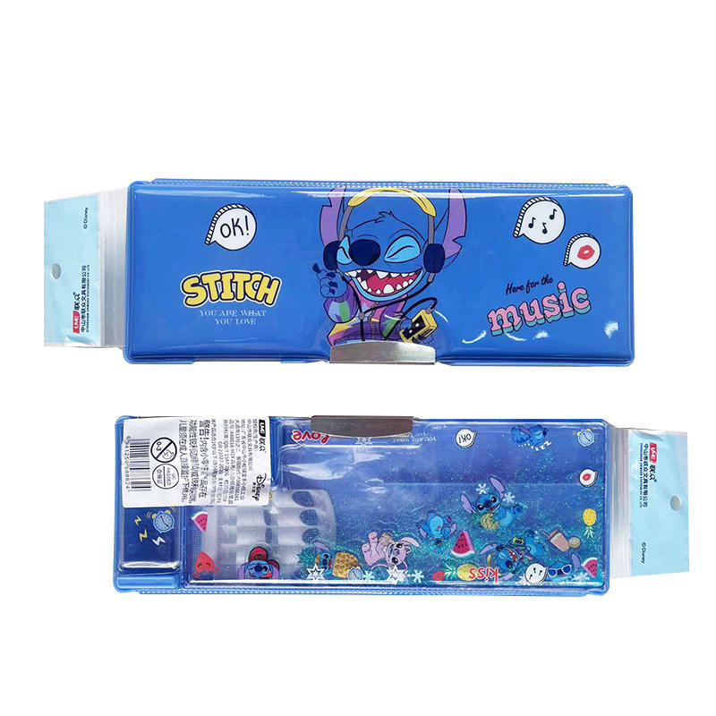 24*8.5*3cm - stitch blue