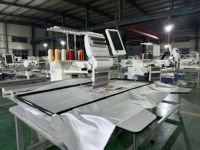 Machine à broder les casquettes de haute qualité pour grande surface DDP Machine à broder informatisée Machine à broder les vêtements à tête unique
