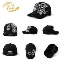 Casquettes 4UGEAR de haute qualité, 5 panneaux, broderie 3D, casquettes de baseball 4U, casquettes snapback, casquettes trucker, unisexe, sportives, 100% coton denim