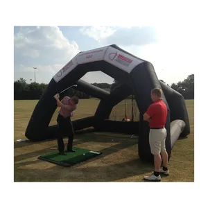 Best PVC vinyl inflatable golf net, inflatable golf tent for sale