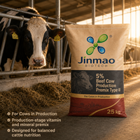 Aditif Pakan Ternak 5% Mineral & Unsur Mikro Kelas Pakan Sapi Daging dengan Vitamin & Asam Amino Aditif Pakan Asam Amino