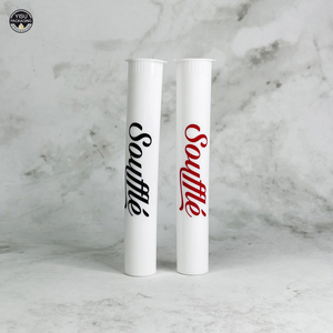 बाल प्रतिरोधी सबूत किंग आकार 116 मिमी पॉप शीर्ष अपारदर्शी सफेद काले प्लास्टिक प्रीट्यूब पॉप शीर्ष पैकेजिंग ट्यूब कंटेनर - Product Image 4