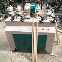 Machine automatique d'arrondi de fraisage de tige ronde en bois pour faire la fraiseuse en bois de manche de brosse en bois