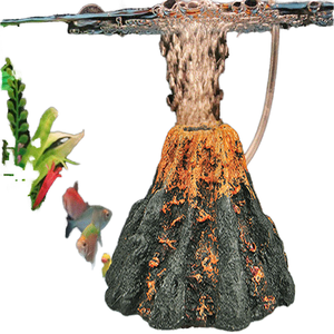 Ornements artisanaux en résine, volcans abstraits, récifs coralliens, pierres, décorations pour <span class=keywords><strong>aquarium</strong></span>, aménagement paysager de réservoir de poissons, pierres corallines peintes - Product Image 1