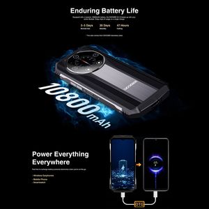 Nouvelles arrivées 2024 <span class=keywords><strong>DOOGEE</strong></span> <span class=keywords><strong>S110</strong></span> téléphone robuste 12 Go + 256 Go 6.58 pouces Smartphone Android téléphone portable 4G étanche - Product Image 3