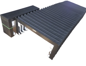 U-Shaped Nylon Bellows Dust Cover for Linear Guides on Cnc Machine - Product Image 6