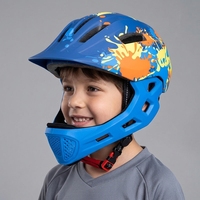 Nouveautés : Casque de vélo intégral pour enfants, certifié sécurité, pour vélo d'équilibre/vélo/trottinette, équipement de protection pour tout-petits