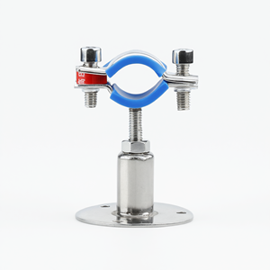 Support de fixation de tuyau réglable en acier inoxydable 304, durable, pour fixation de pipeline - Product Image 2