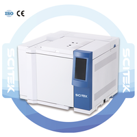 SCITEK Gas Chromatograph Flame Ionization Detector (FID) Intelligent EPC (Electronic Pressure Control) Pressure Compensation