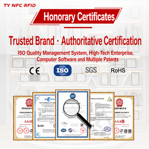Tarjeta de Revisión NFC 215, Etiqueta Adhesiva con Código <span class=keywords><strong>QR</strong></span> Dinámico para Evaluación por Inducción DLP, Compatible con Google - Product Image 6