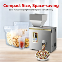 Petite machine de remplissage multifonctionnelle pour céréales, baies de goji, matériel, engrais, poudre et granulés