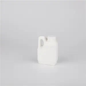 Plastic Jerry Can Wholesale Plastic Alcohol Barrel HDPE 1 Gallon White Square Plastic Jerry Can