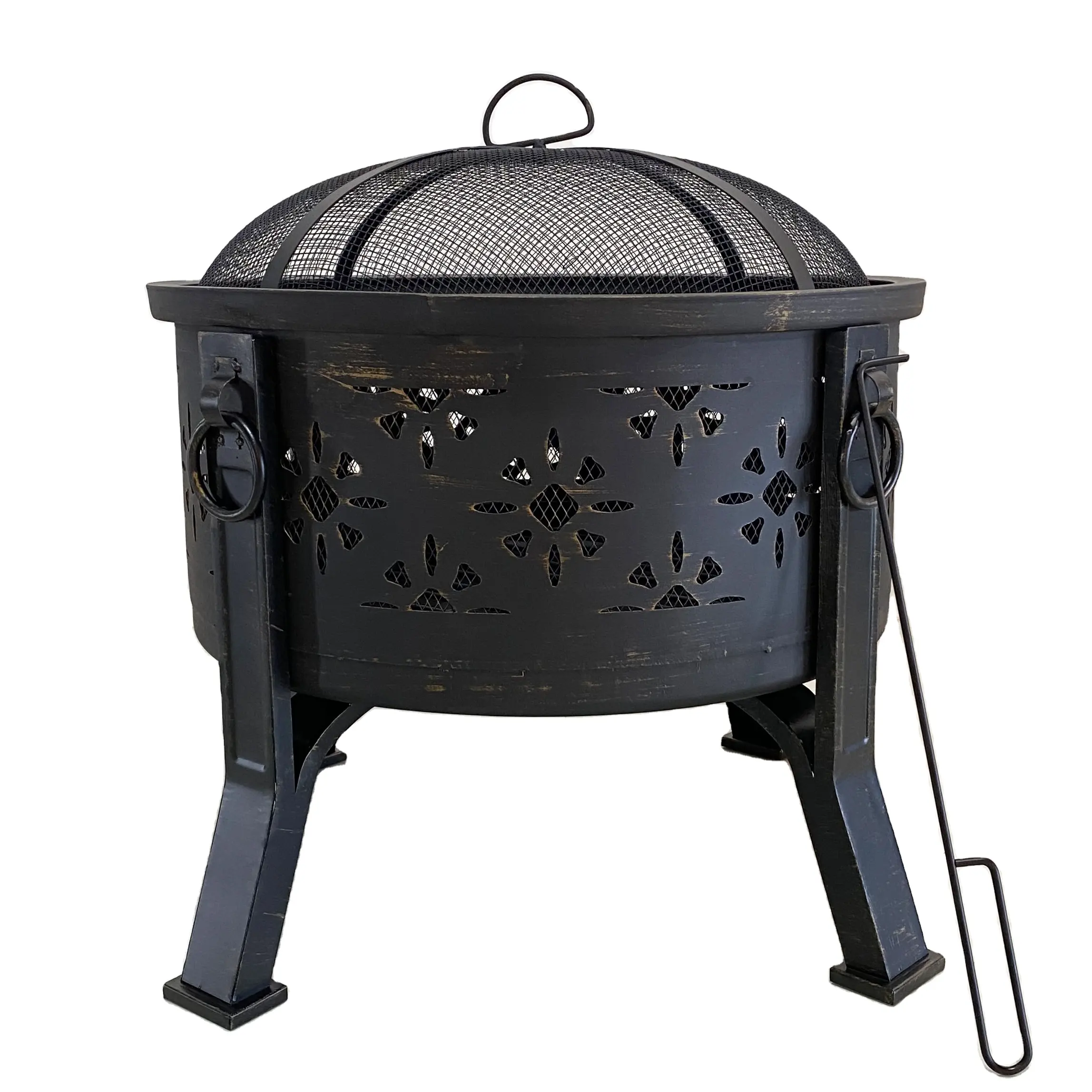 BBQ Pit Outdoor Camping Fire Pit for Garden Barbecue