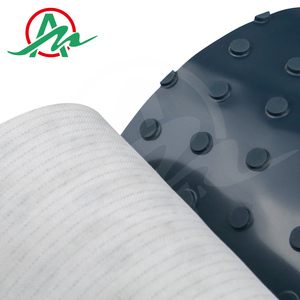 PVC hitam pola pasak bulat untuk sabuk konveyor tahan selip transportasi kayu - Product Image 4