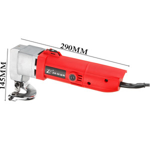 Forbici Elettriche Professionali 500W, Utensili da Taglio Industriali <span class=keywords><strong>per</strong></span> Metallo, Cesoie <span class=keywords><strong>per</strong></span> Acciaio al Carbonio e Lega di Alluminio, 220V - Product Image 2