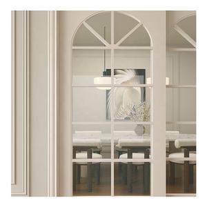 <span class=keywords><strong>ประตู</strong></span>บานเลื่อนทำสีทึบทำจากไม้ราวแขวนประตูบานเลื่อนโค้งแบบตะแกรงน้ำหนักเบาระเบียงระเบียงฝรั่งเศสสำหรับศึกษาห้องครัว - Product Image 6