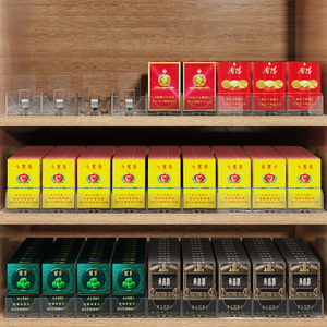 Système de gestion intelligent des produits <span class=keywords><strong>électronique</strong></span>s en acrylique, système de poussoir à ressort pour étagères à tabac avec glissières fluides pour marchandises - Product Image 5