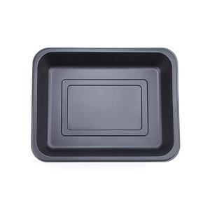 ถาดพลาสติกใส PP สีดำสำหรับบรรจุภัณฑ์อาหารเนื้อสัตว์ แบบขายส่งและรับผลิตตามสั่ง - Product Image 1
