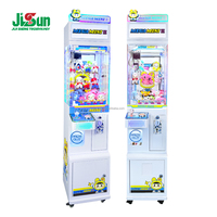 Machine à griffes Mega Mini au design moderne pour centre de jeux, kiosque de centre commercial, contrôle numérique, couleur personnalisée, machine de jeu d'arcade