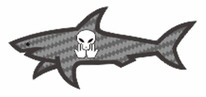 Pegatinas Personalizadas Shark CP Jul Vrunk Marsella Bandera de Palestina Pegatina Paul and Shark - Product Image 5