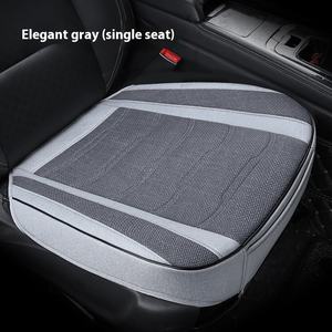 Yüksek kaliteli iş nefes keten araba koltuğu kapakları all-sezon evrensel üç parçalı Set ön arka koltuklar Wanwan S-25 <span class=keywords><strong>6</strong></span> - Product Image 4