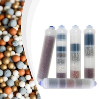 4 in 1 kartrid Filter air RO rumah multifungsi 10 inci kartrid filter air inline komposit