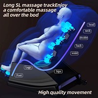 Fauteuil de massage électrique de luxe VCT-848A avec airbag pour les jambes et fonction zéro gravité, nouveau prix de gros familial