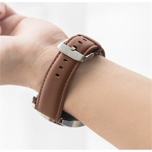 Bracelets <span class=keywords><strong>en</strong></span> <span class=keywords><strong>cuir</strong></span> minces d'affaires vintage pour accessoires de montre intelligente <span class=keywords><strong>Bracelet</strong></span> 49mm pour Samsung Galaxy 18mm 20mm 22mm <span class=keywords><strong>Bracelet</strong></span> de montre - Product Image 6