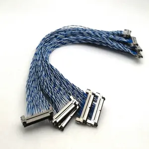 LVDS Cable 26AWG 502380-0400 4 Pin 1.25mm Connector Terminal 502381-0000 MOLEX 502380 Cable Wire Harness