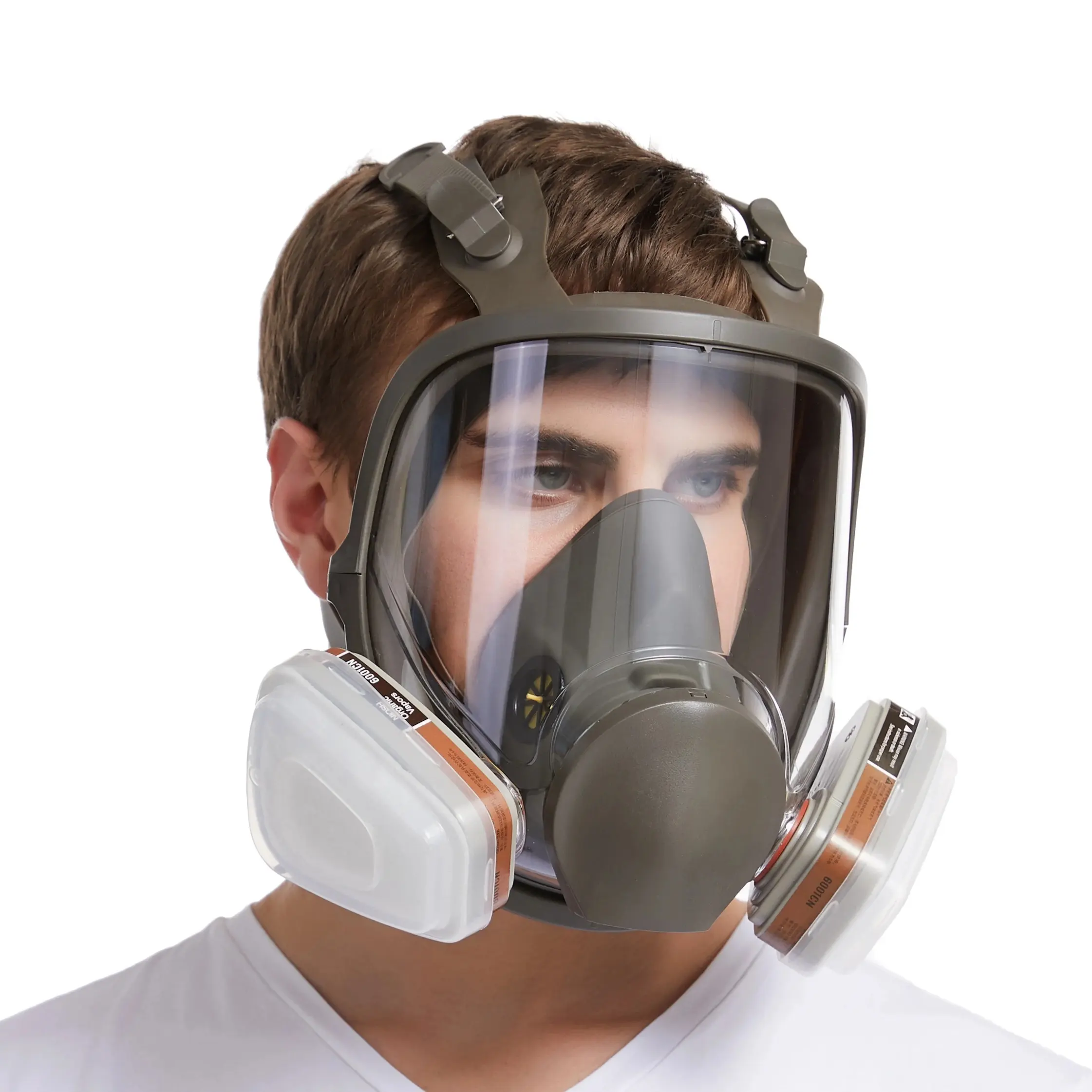 (Only mask)Effective dust and smoke prevention Gas mask 6800 full cover protection Mask Easy to clean