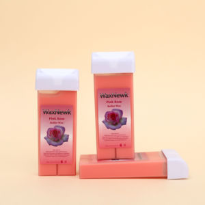 WaxNewK 100g <span class=keywords><strong>Cera</strong></span> Depilatoria Caliente en Roll-on de Rosa para Depilación, Cartucho de <span class=keywords><strong>Cera</strong></span> Roll-on para Calentador - Product Image 5