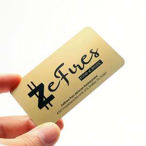 Tarjetas de Visita NFC de Metal Premium al Mejor Precio, Tarjetas VIP Personalizadas con Grabado Láser y Chip Integrado - Product Image 3