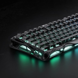 Teclado GravaStar Mercury V75 <span class=keywords><strong>HE</strong></span> Original, Teclado para Juegos con Interruptores Magnéticos de Efecto Hall al 75%, Frecuencia de Sondeo de 8000 Hz, Actuación Ajustable - Product Image 2