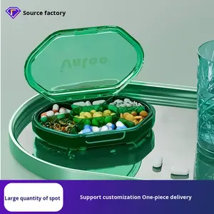 Wholesale Portable Small Medicine Storage <b>Box</b> Moisture-Proof and Sealed Carry-On Pills Container - Product Image 3